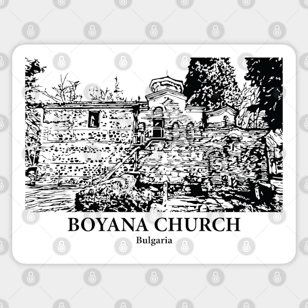 Boyana Church - Bulgaria Sticker by Lakeric